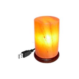 USB Powered Himalayan Salt Cylinder Lamp