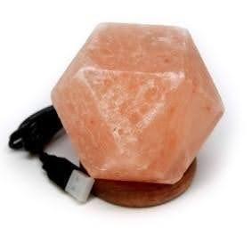 USB Powered Himalayan Salt Diamond Lamp